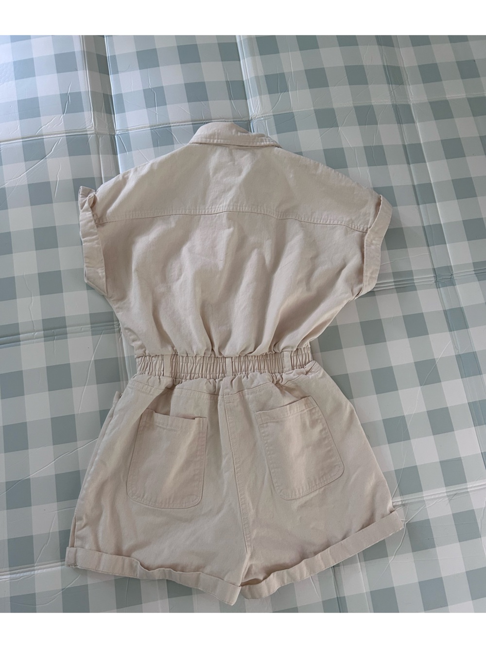 Button-Front Romper - Picture 4 of 8